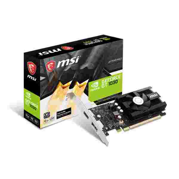 1030 MSI GEFORCE GT 1030 2GD4 LP OC* - Imagen 1