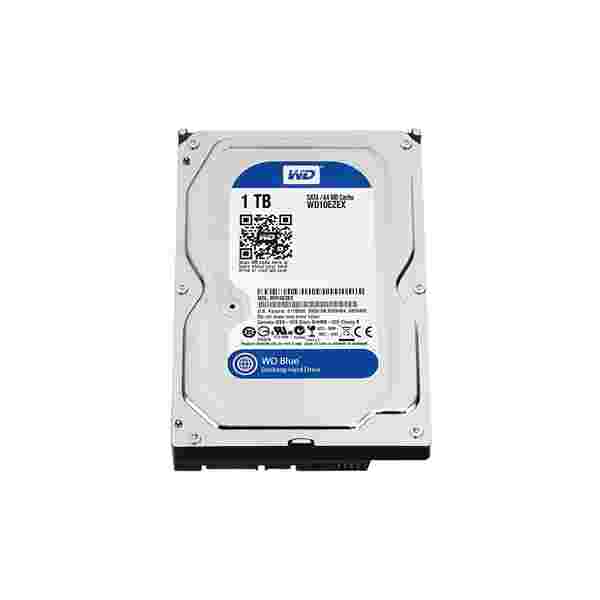 1TB azul WESTERN DIGITAL - DISCO DURO 1TB INTERNO, 3.5", SATA III 6.0 GB/S 7200RPM / 64MB - Imagen 1