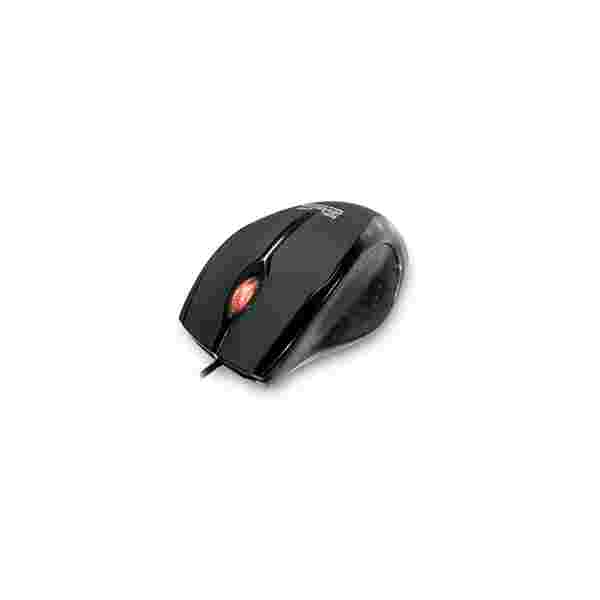 3.. KLIP XTREME MOUSE USB, OPTICO, 3 BOTONES, NEGRO, (KMO-104) - Imagen 1