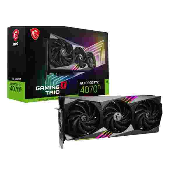 4070 MSI GEFORCE RTX 4070 GAMING X TRIO 12G* - Imagen 1
