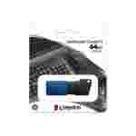 Kingston DataTraveler Exodia M 64GB | USB 3.2 Gen 1 | Negro + Azul