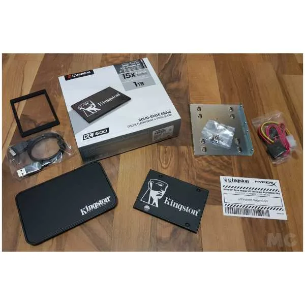 KINGSTON 256GB KC600 BUNDLE DISCO (SATA3, 2.5") - Imagen 3