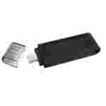 Kingston DataTraveler 70 32GB | Memoria USB-C 3.2 | Almacenamiento Portátil | Negro