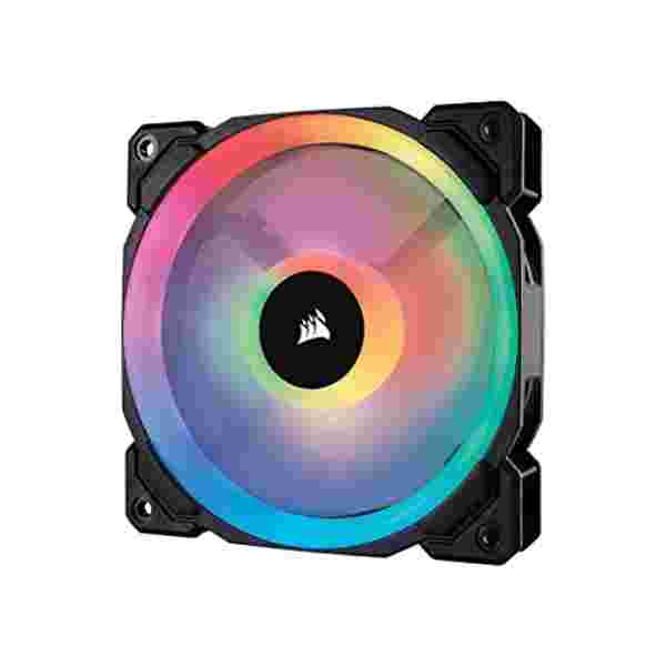 corsair CORSAIR ABANICO LL120 RGB MAGNETICO PARA CASE 120MM, NEGRO (CO-9050071-WW)* - Imagen 1