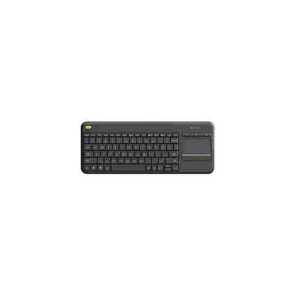 k400 LOGITECH TECLADO Y TOUCHPAD K400 PLUS WIRELESS INGLES - Imagen 1