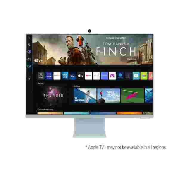 m8 SAMSUNG MONITOR 32" SMART UHD (3,840 X 2160), CONTROL REMOTO Y CAMARA - Imagen 1