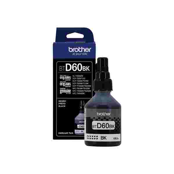 Brother BTD60BK | Botella de Tinta Original | Negro | 108 ml | Para Impresoras DCP-T Series - Imagen 1