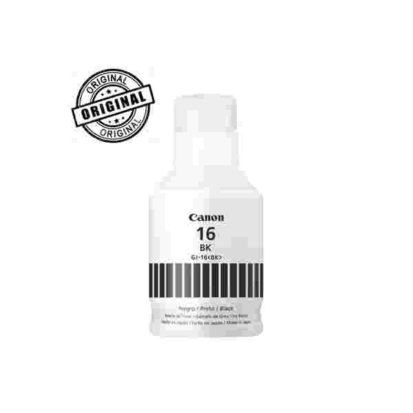 2d2e0afe-12be-4469-a060-89fd988cd114 Canon GI-16 | Botella de Tinta Original | Negro | 170 ml | Para Impresoras MAXIFY GX Series - Imagen 1