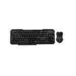 AGILER TECLADO Y MOUSE ÓPTICO INALÁMBRICOS 2.4GHZ ALCANCE 10M RECEPTOR USB NANO ESPAÑOL NEGRO