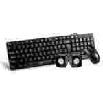 AGILER TECLADO MOUSE BOCINA COMBO USB NEGRO AGI-9880