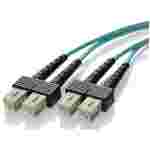 Leviton Patch Cord de Fibra | Multimodo 50/125 | SC a SC | Dúplex | 6 ft