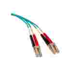 Leviton Patch Cord de Fibra | Multimodo 50/125 | OM | SC a LC | Dúplex | 3 m