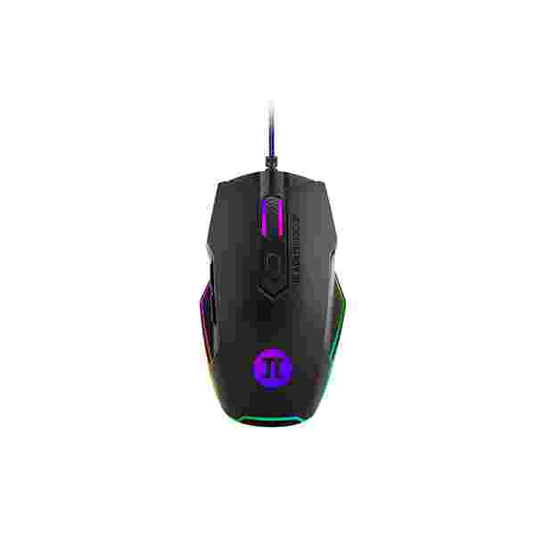 78d9be93-a10e-4f8e-96cb-75ca4a45c9d8 PRIMUS MOUSE GAMING GLADIUS 16000P, OPTICO USB, 6 BOTONES, VELOCIDAD 16,000 DPI, PESO AJUSTABLE, COLORES RGB - Imagen 1