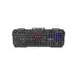 ARGOM TECLADO COMBAT GAMING USB BACKLIGHT INGLES COLOR NEGRO.