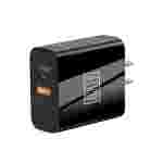 Cargador de Pared Agiler Fast Charge | USB-C + USB-A | 65W | Negro (AGI-1940)