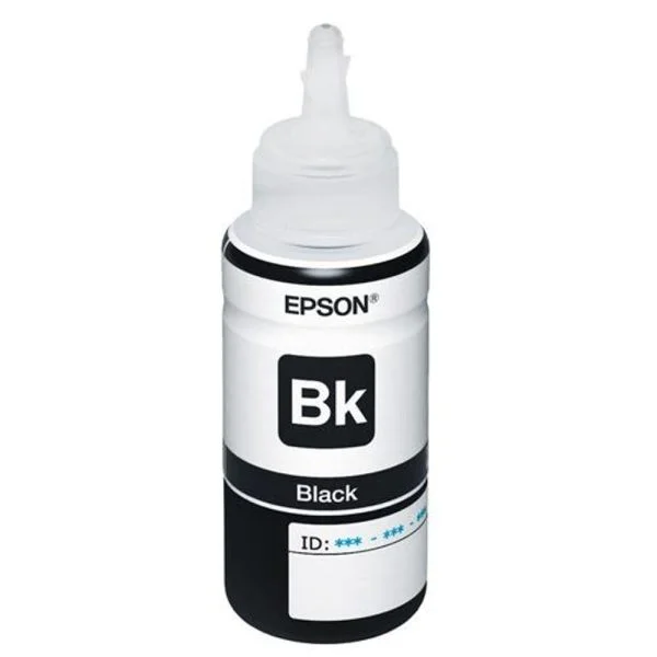 T664120-2 (2) Epson 664 Negro | Botella de Tinta Original | 70 ml | Para Impresoras EcoTank Serie L - Imagen 1