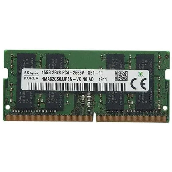 Version 1.0.0 SK HYNIX 16GB 2RX8 DDR4 SO-DIMM PC4-21300 2666MHZ Módulo de memoria HMA82GS6CJR8N-VK - Imagen 1