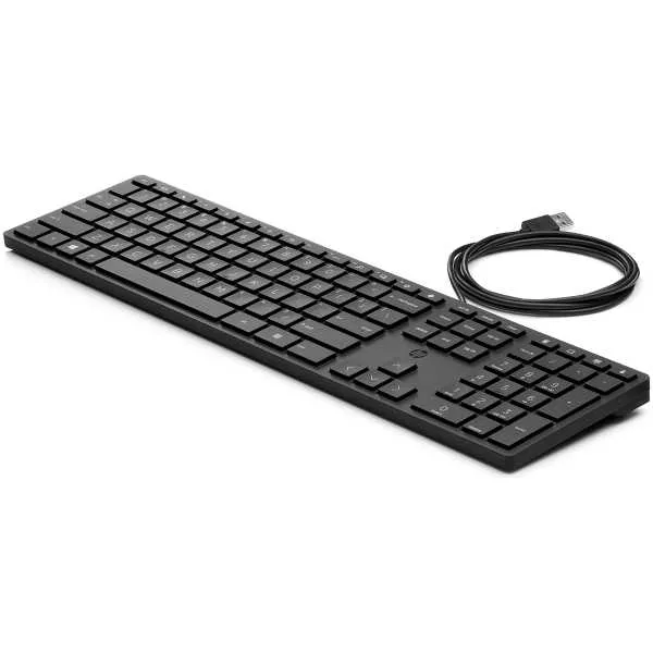 Version 1.0.0 HP Teclado de escritorio 320K con cable - Imagen 1