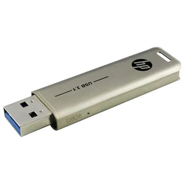 HP Unidad Flash USB 3.1 32GB X796 | Cuerpo Metálico | Alta Velocidad 75MB/s - Imagen 1