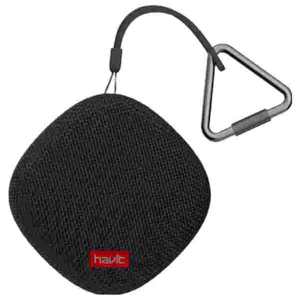 BOCINA BLUETOOTH HAVIT (Mod. M65) NEGRA – WATERPROOF – 5W – 3.7V/1800mAh – AUX – MICRO SD - Imagen 2