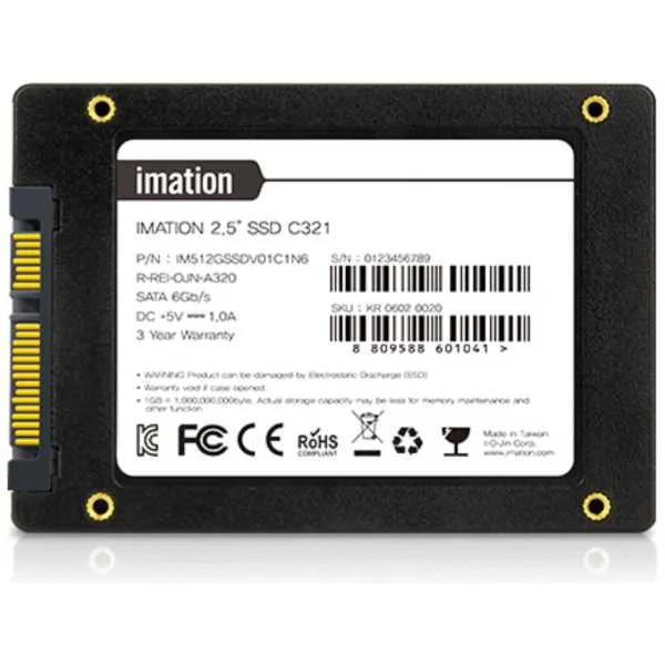 DISCO SSD SATA IMATION 512GB 2.5″ - Imagen 1