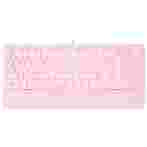 Teclado Gaming Fantech (Mod.MK853v2 MAXPOWER ROSADO, Switch Azul), 104 Teclas Mecanicas,RGB color