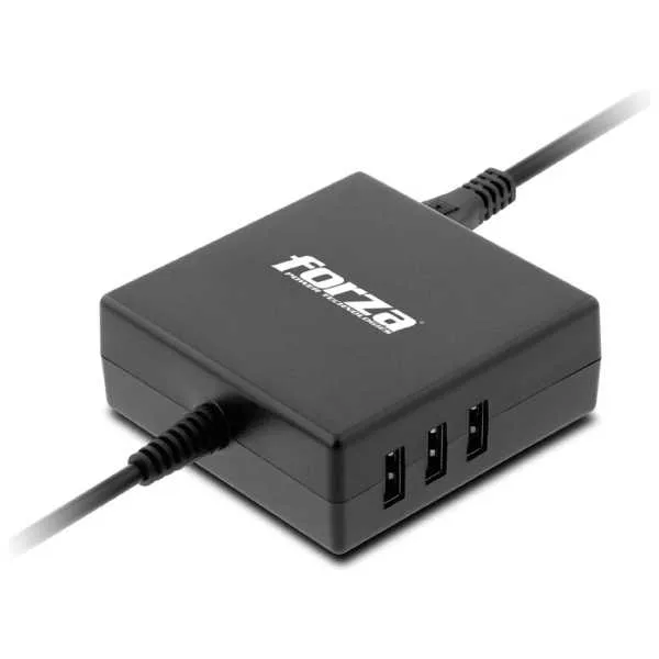 product-8910-01 Cargador Universal Forza 90W – Para Laptops y Celulares - Imagen 1