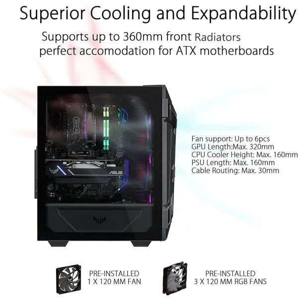 ASUS TUF Gaming GT301 - Imagen 4