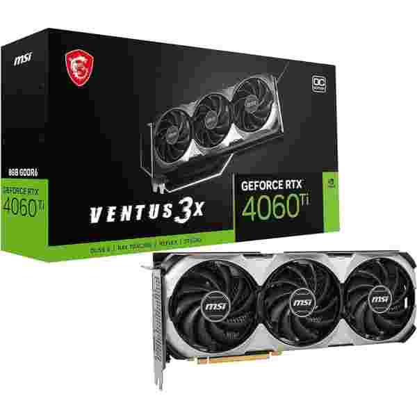 TARJETA DE VIDEO MSI GEFORCE RTX4060 TI - Imagen 1