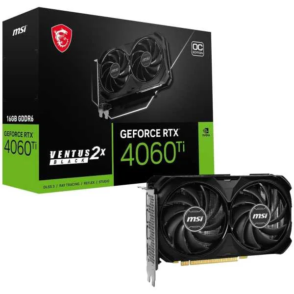 Tarjeta de Video MSI GeForce RTX 4060 Ti - Imagen 1