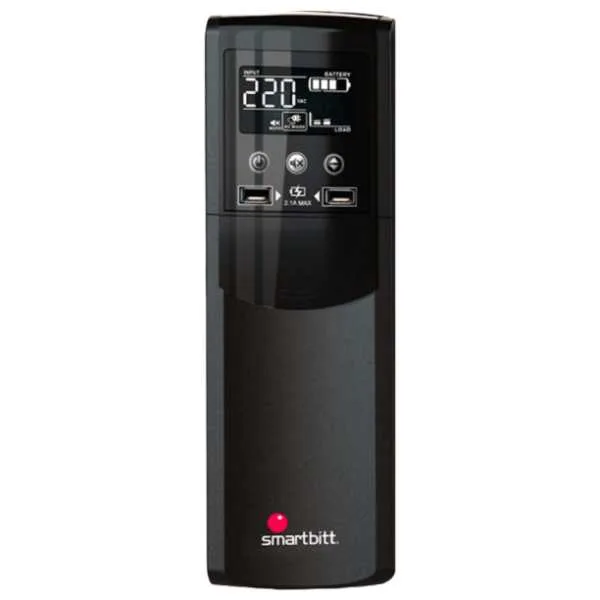Smartbitt SBNB-1800P - 1800VA/900W - 8 salidas protegidas - Imagen 1