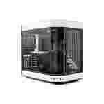HYTE Y60 - Carcasa para juegos de computadora ATX de cristal templado panorámico de doble cámara con cable vertical PCIE 4.0