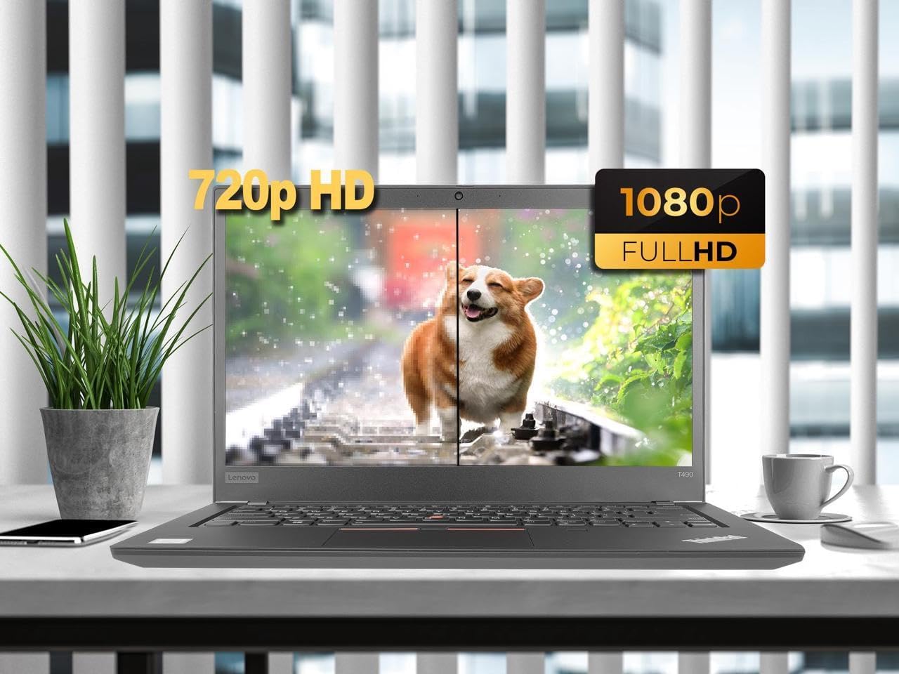 Lenovo ThinkPad T490 14.0 FHD (1920 x 1080) Pantalla IPS | Procesador Intel Core i5-8265U | 16 GB de RAM | 512 GB NVMe | Windows 11 - Imagen 5