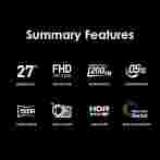 Monitor MSI MAG 276CF E20 | 27" pulg. | Full HD (1920x1080) | Gaming | 200Hz - Imagen 2