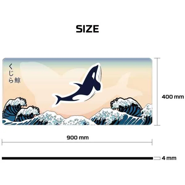 Mouse Pad Fantech MP905 ATO Kujira Nami - Imagen 2