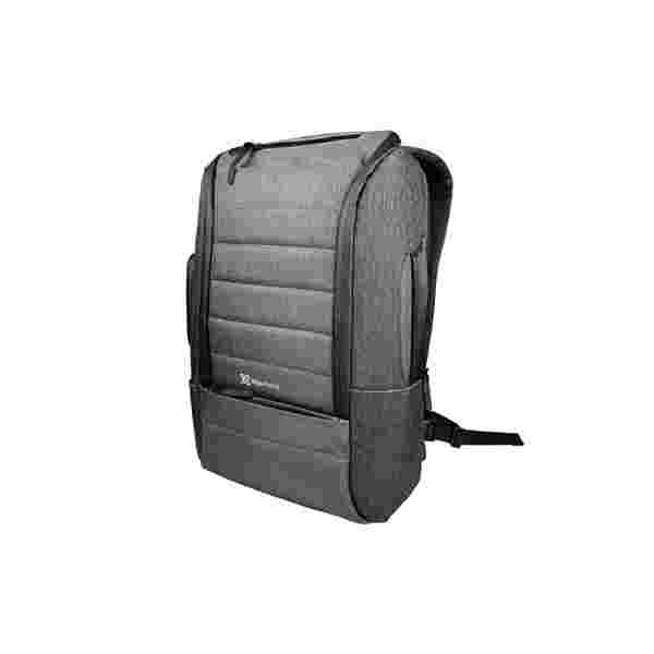 16ceaa8e-7359-4908-9d00-ce51afb0681e Bulto de Notebook KlipX Kruiser 15.6" | Anti Robo | Puerto USB | Gris/Azul (KNB-901GB) - Imagen 1
