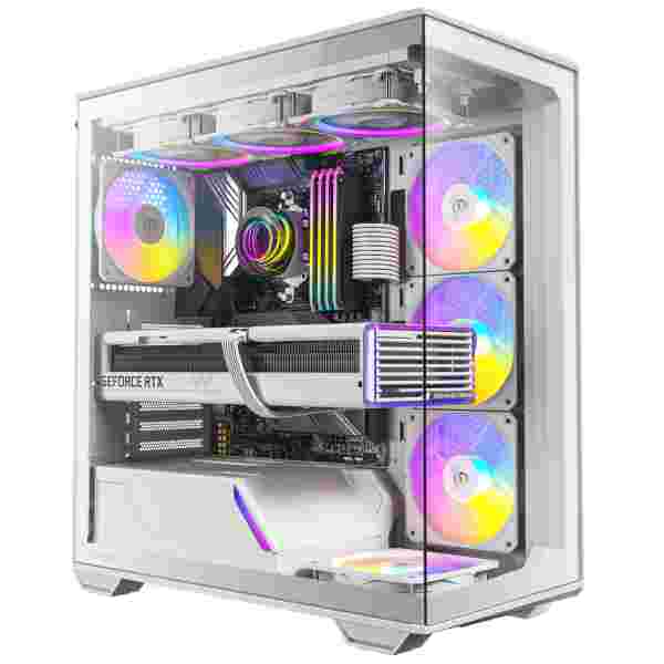Antec C3 ARGB | Mid-Tower | E-ATX / ATX / Micro-ATX / ITX | Doble Cámara | Vidrio Templado - Imagen 2