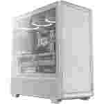 Antec FLUX Mid-Tower | Plataforma F-LUX | Panel de Vidrio Templado | 5 Ventiladores PWM | Blanco