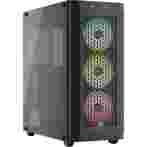 Corsair 480T RGB | Mid Tower | Cristal templado | 3 Ventiladores AR120 RGB | USB 3.0