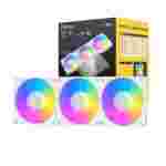 Antec C120 ARGB | Abanicos para Case | 120 mm | Pack 3 Unidades | ARGB | Blanco