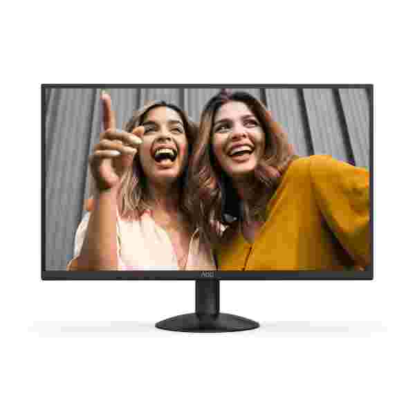 AOC 27" | Monitor FHD | 1920x1080 | 1500R IPS | 4ms | 100Hz | HDMI & VGA | VESA 100x100 | Negro - Imagen 1