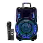 Argom Trolley SoundBash 90 TWS | Bocina Bluetooth | 3500W P.M.P.O | 15” | Negro