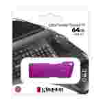 Kingston DataTraveler Exodia 64GB | USB 3.2 Gen 1 | Memoria Flash USB | Morado Neón