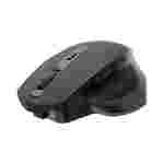 KlipXtreme ErgoLast KMW-760 | Mouse Inalámbrico Semi Vertical | 6 Botones | 2.4 GHz | Ergonómico