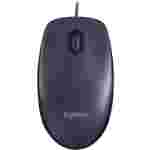 Logitech M100 | Mouse Óptico USB | Sensor 1000 DPI | Diseño Ambidiestro