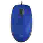 Logitech M110 Silent | Mouse Óptico USB | 1000 DPI | Diseño Silencioso | Azul