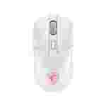 MSI Versa 300 W White | Mouse Inalámbrico | Sensor Óptico 8000 DPI | Bluetooth 5.3 | Dual Mode