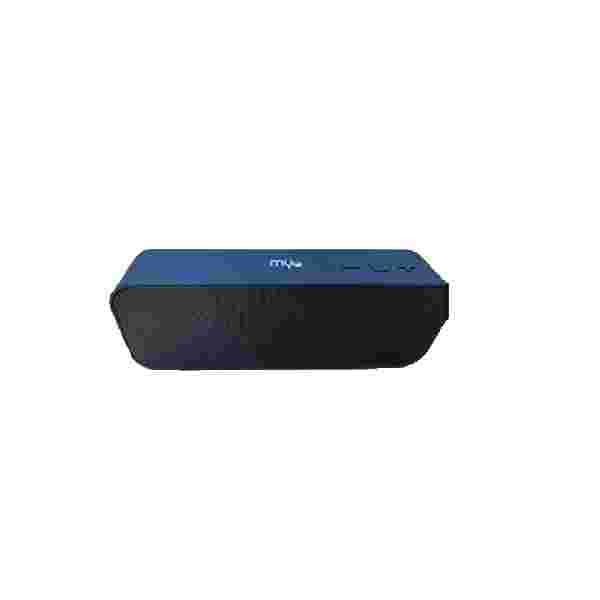 MYO-B40 MYO-B40 | Bocina Inalámbrica | USB | Micro SD | Negro/Azul - Imagen 1