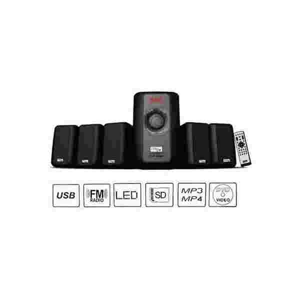 MYO_HT80_5.1 MYO HT80 5.1 | Sistema de Audio Surround | Bluetooth | Subwoofer | Pantalla LED - Imagen 1
