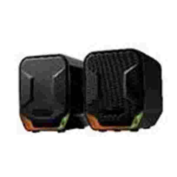 Myo Mini USB | Bocina USB | Mini-USB 2.0 | Jack 3.5 mm | Luces LED | Negro - Imagen 1